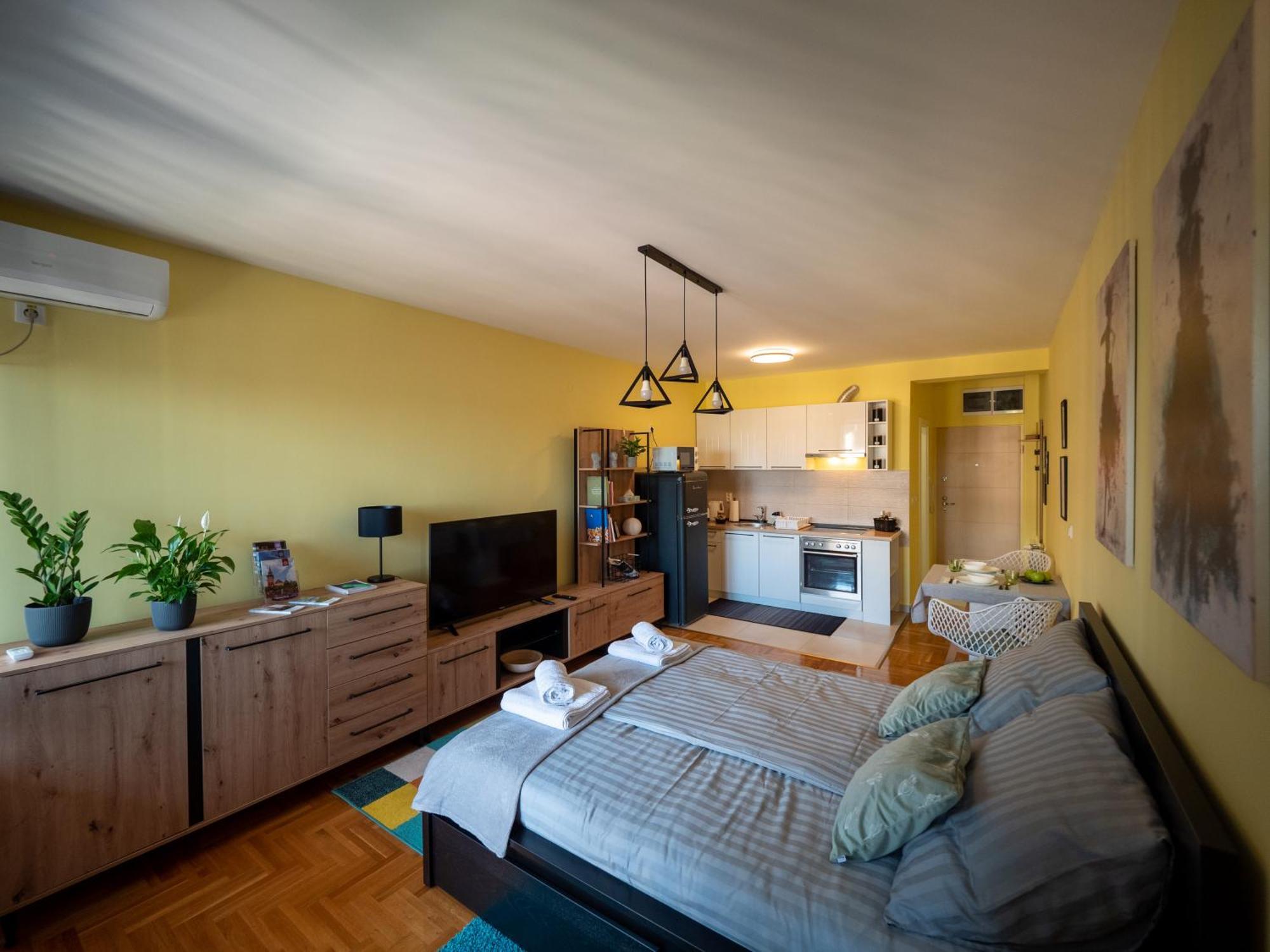 Green Apple Apartment ซูโบติกา ภายนอก รูปภาพ